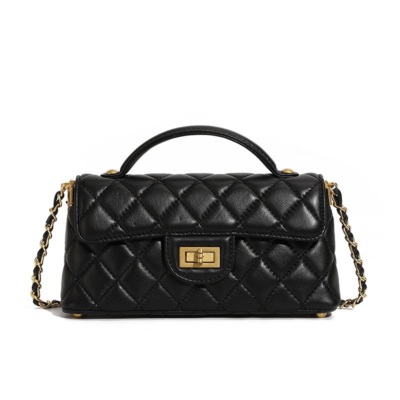 Light Luxury Fashion Womens Genuine Leather Shoulder Crossbody Bag - Image 8