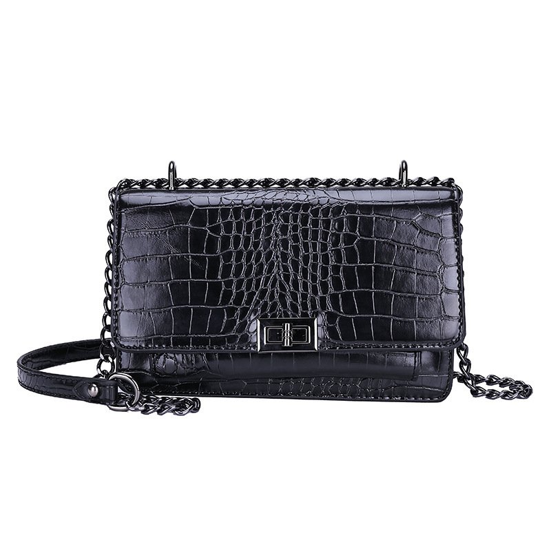 European and America Pattern Chain Small Square Bag - Image 3