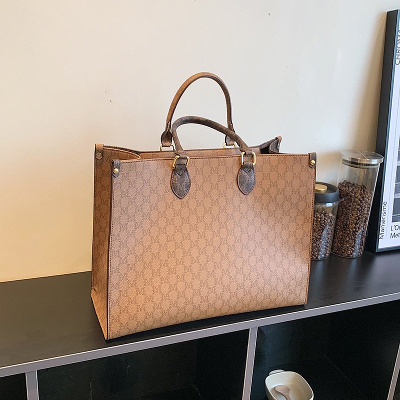 Large Capacity Retro Single Shoulder Tote Bag For Women - Image 4