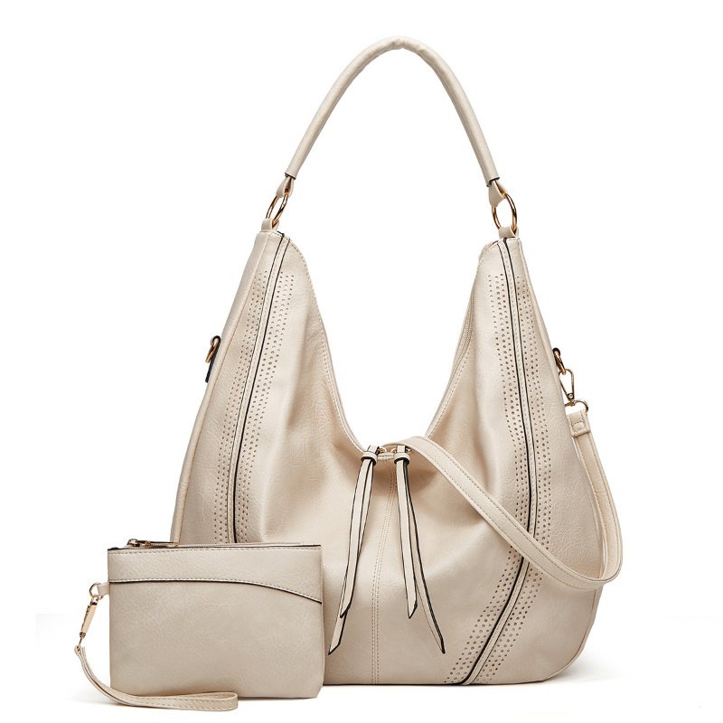 New Trend Retro Large Capacity Tote Shoulder Bag Tassel Hollow One-shoulder Casual Bag Women's Big Bag Casual Bag - Image 6