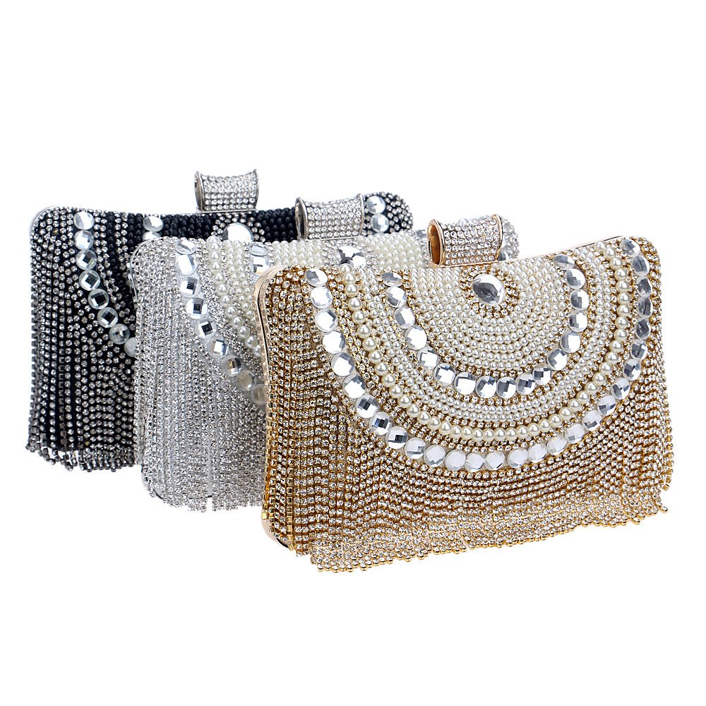 Ladies Banquet Bag Tassel Evening Bag - Image 2
