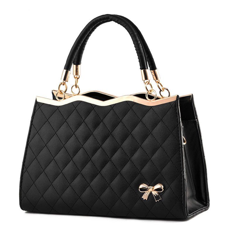 Crossbody shoulder bag with bow - Image 2
