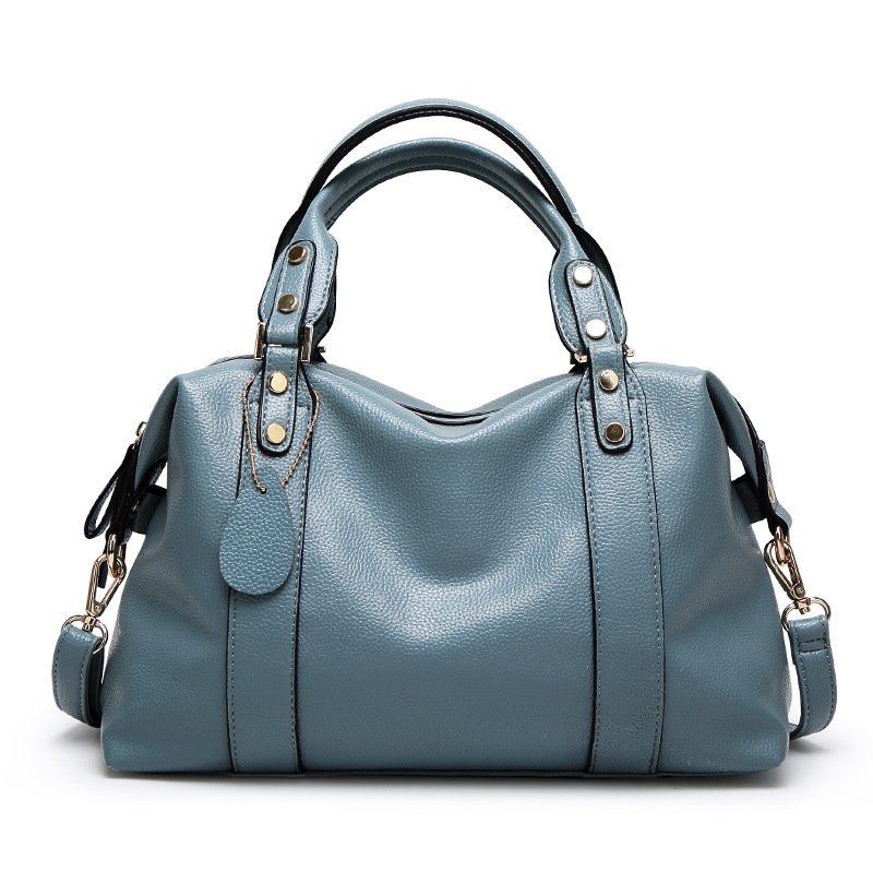 Fashion Boston Shoulder Bag Women's Handbags Retro Rivet Design Personalized Crossbody Bags - Image 4