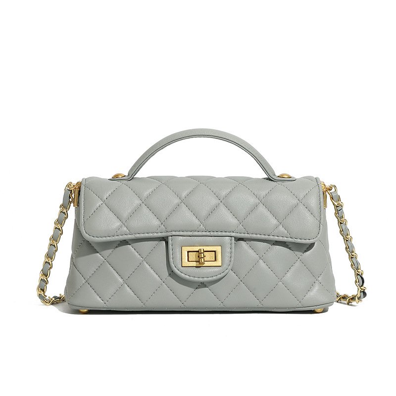Light Luxury Fashion Womens Genuine Leather Shoulder Crossbody Bag - Image 5