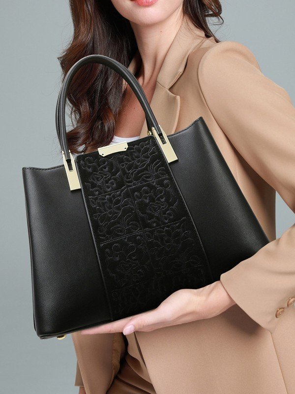 Womens Stylish High-Capacity Shoulder And Crossbody Bag - Image 7