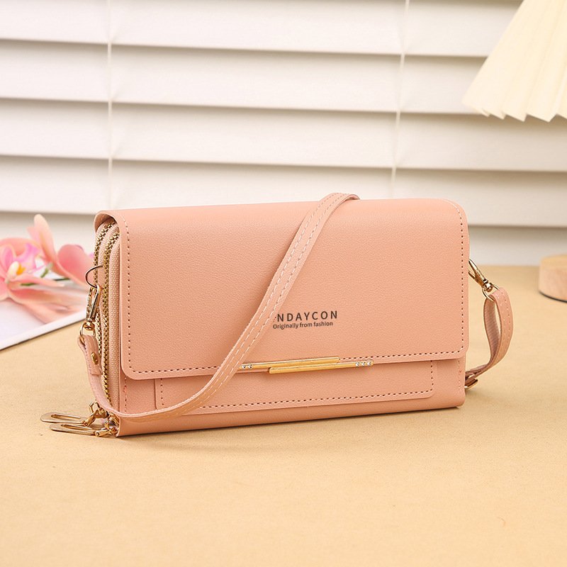 Multi-functional Crossbody Bag Mid-length Clutch And Coin Purse - Image 4