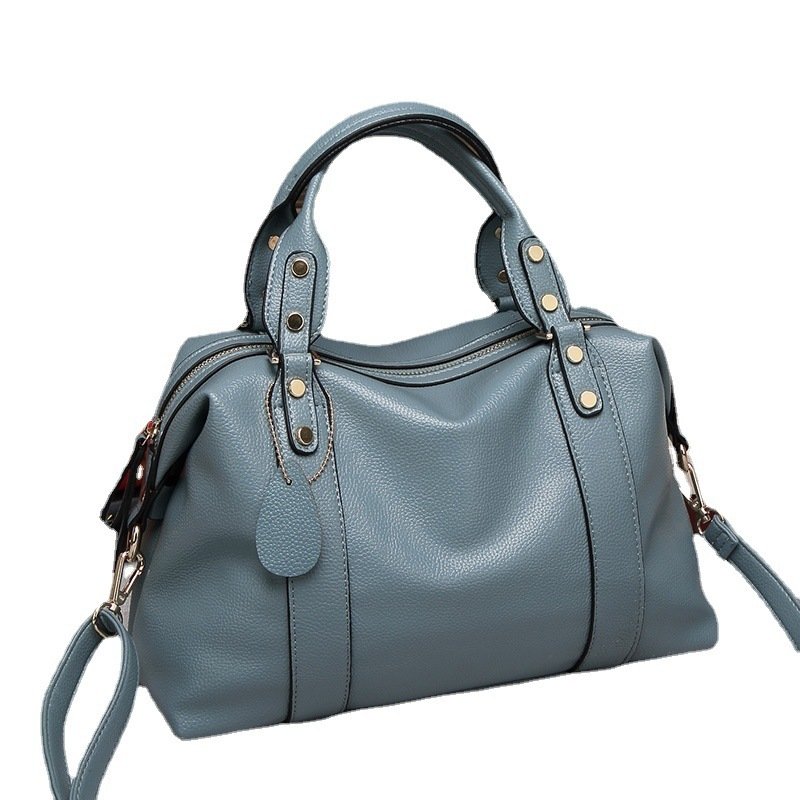 Fashion Boston Shoulder Bag Women's Handbags Retro Rivet Design Personalized Crossbody Bags - Image 8