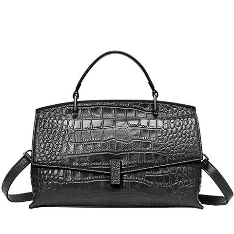 Women's Large Capacity Leather Shoulder Messenger Bag - Image 3