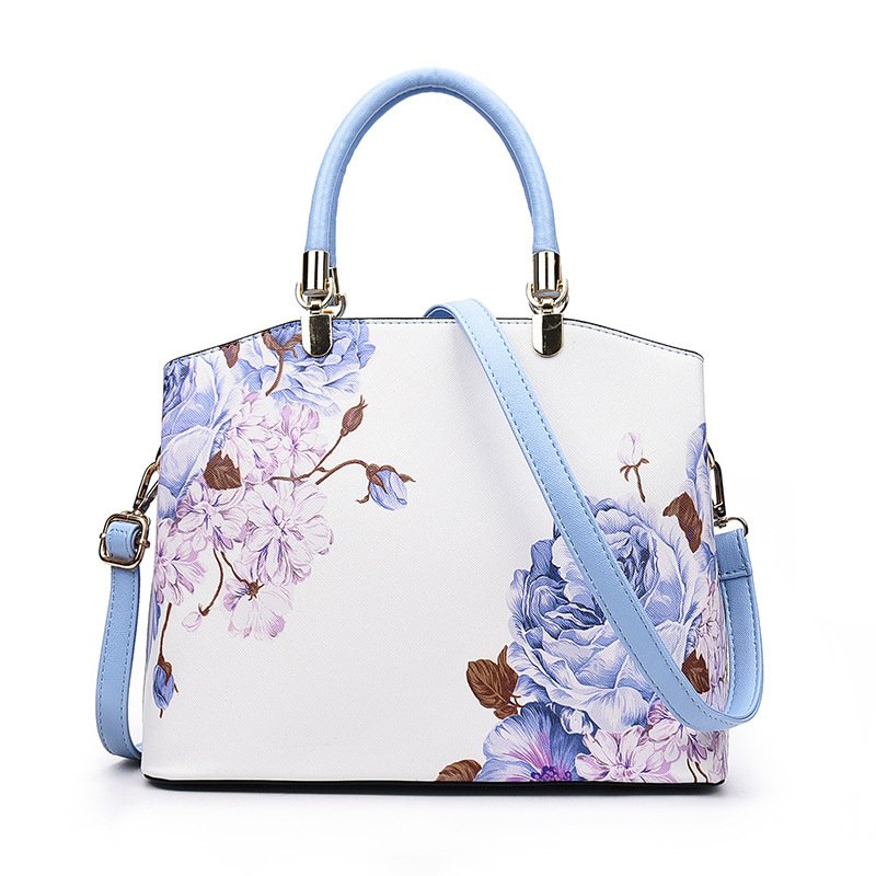 Printed One-shoulder Women's Messenger Bag - Image 9