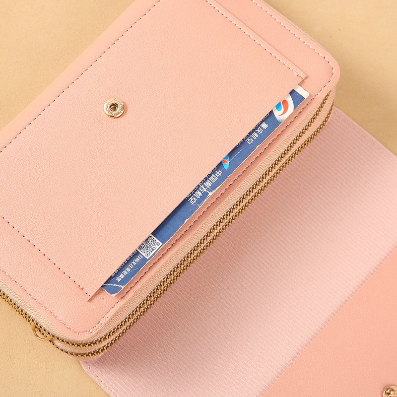 Multi-functional Crossbody Bag Mid-length Clutch And Coin Purse - Image 7