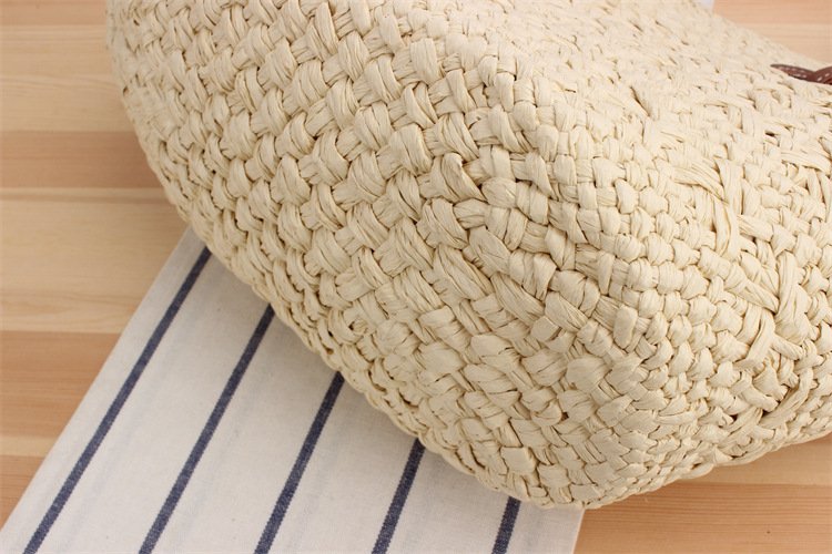New Large Capacity Shoulder Hand-carrying Dual-use Woven Bag - Image 10