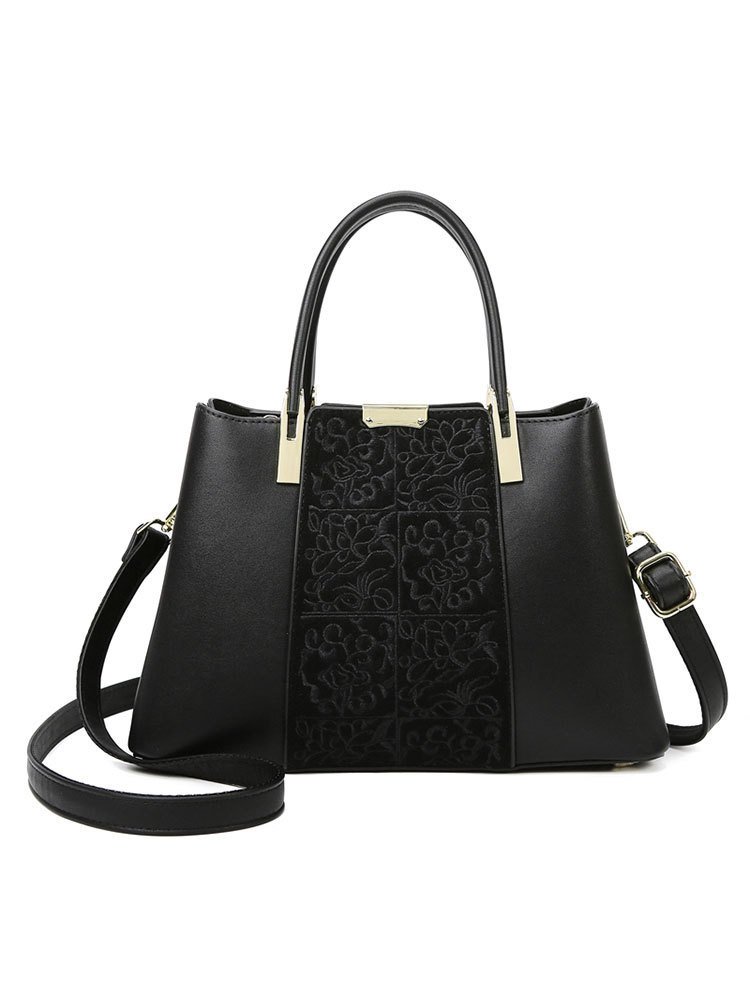 Womens Stylish High-Capacity Shoulder And Crossbody Bag - Image 2