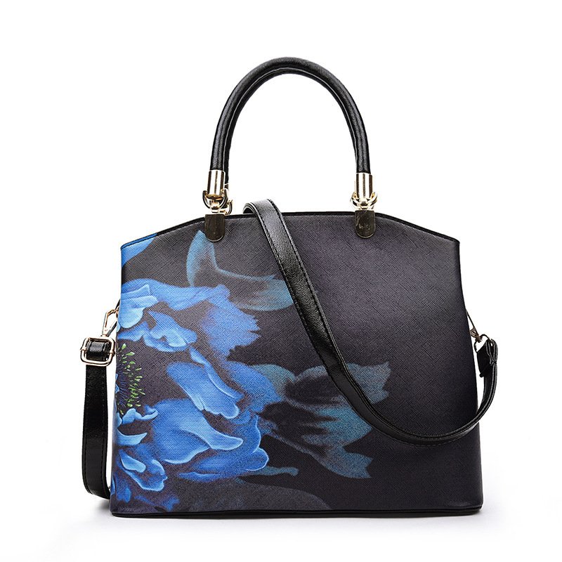 Printed One-shoulder Women's Messenger Bag - Image 8