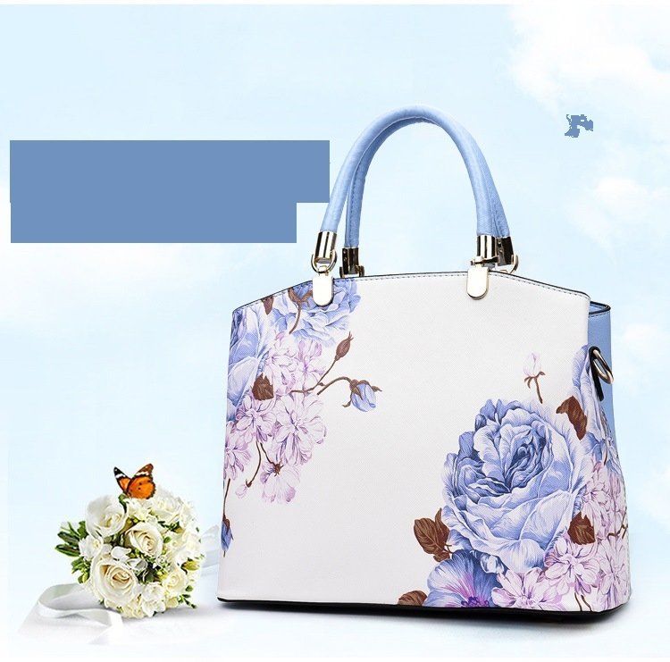 Printed One-shoulder Women's Messenger Bag - Image 10