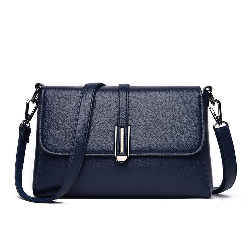 Casual PU Microfiber Leather Single Shoulder Crossbody Bag - Image 2