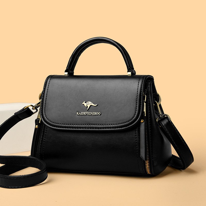 Retro High-end Textured Tote And Shoulder Bag - Image 8