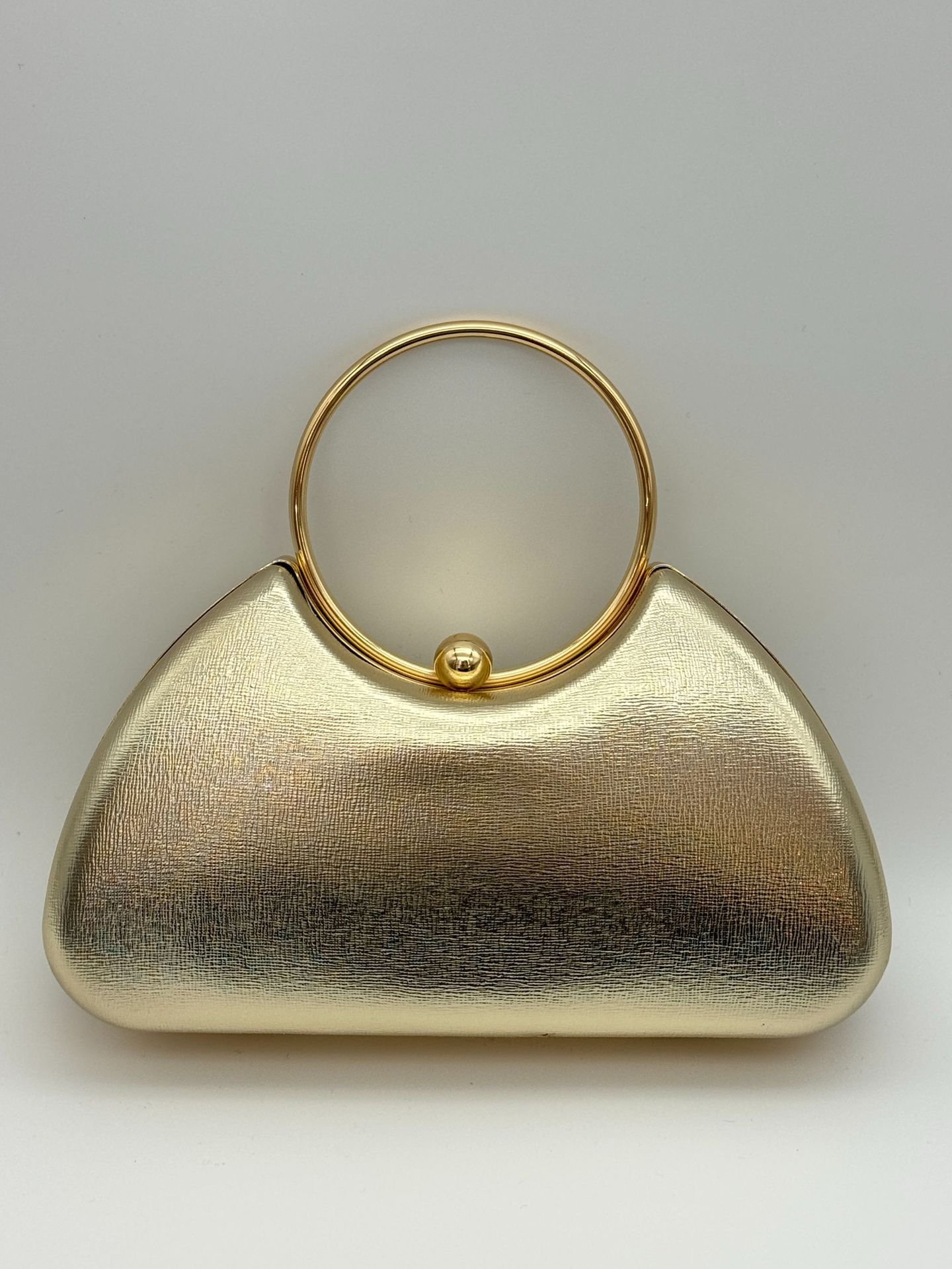 Women's Evening Clutch And Handbag, Minimalist Metal Frame Handbag, Fashion Party Bag - Image 3