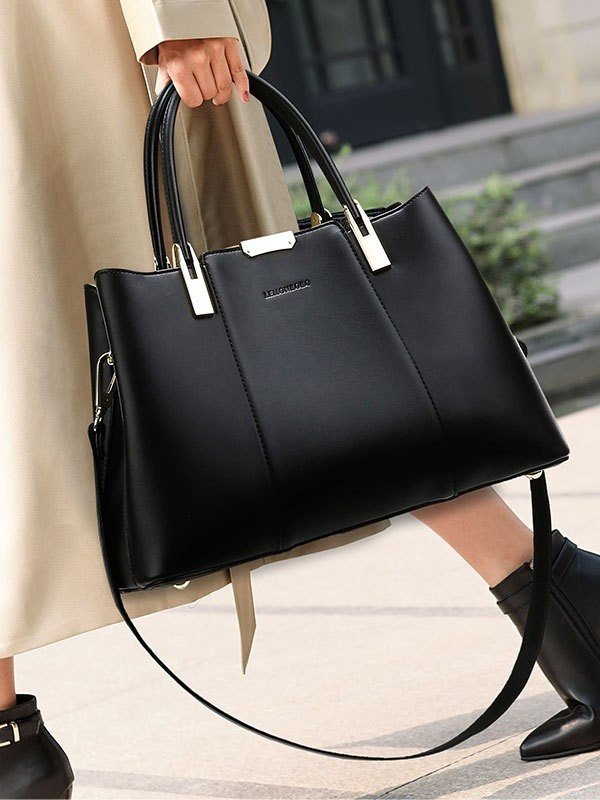 Womens Stylish High-Capacity Shoulder And Crossbody Bag - Image 6