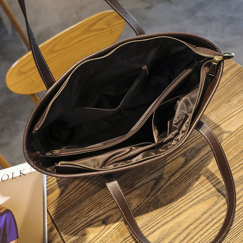 Korean Fashion Printed Tote Large Capacity Shoulder Bag - Image 9